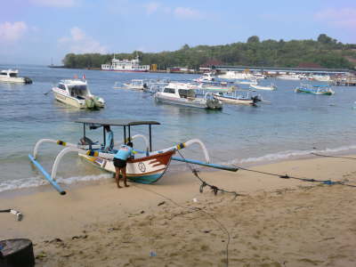 Padang Bay Ferry harbour